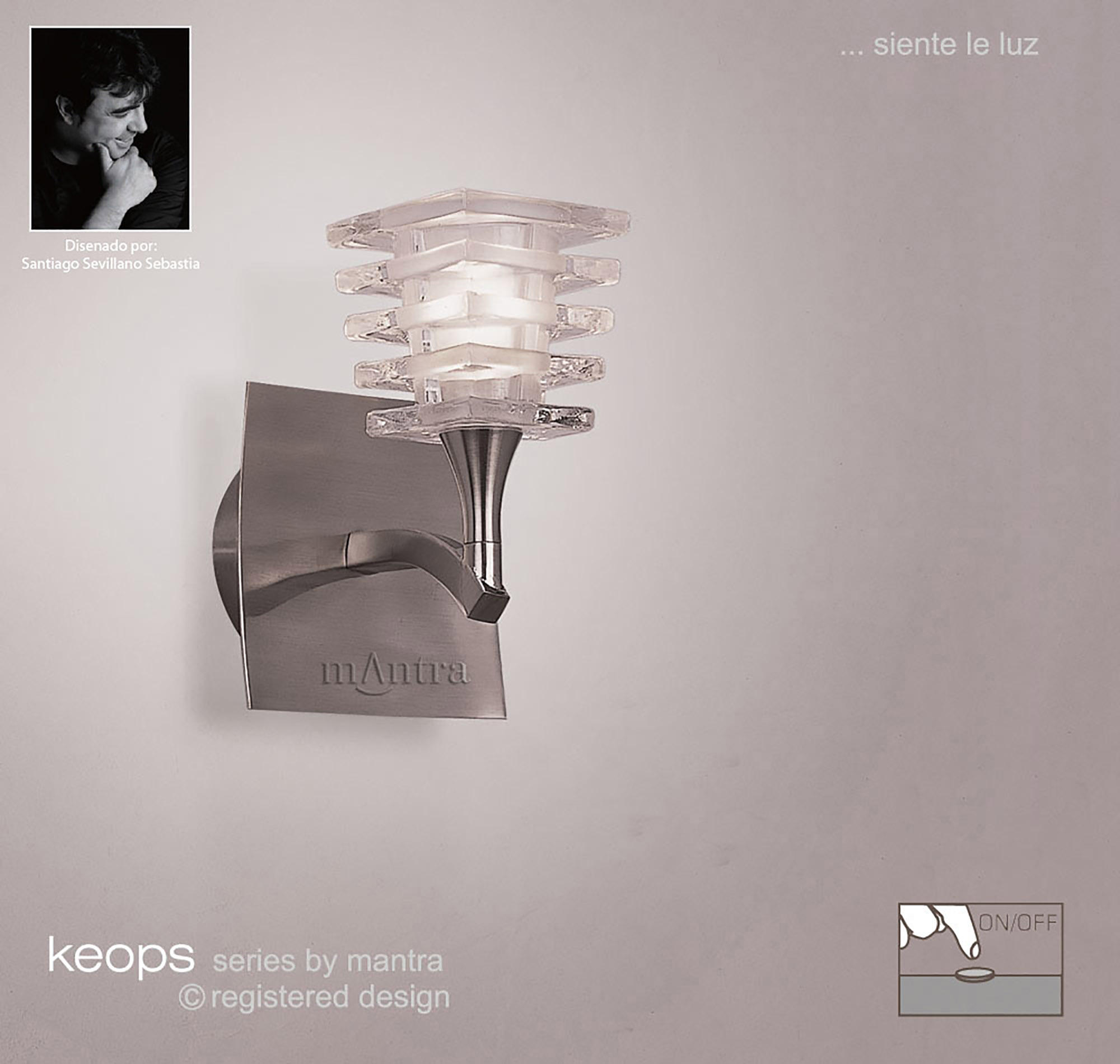Keops Wall Lights Mantra Contemporary Wall Lights Keops Wall Lights Mantra Contemporary Wall Lights